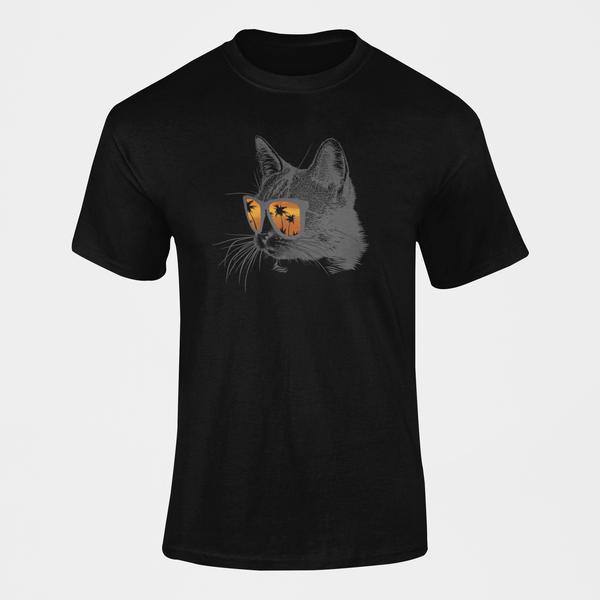 Cool Beach Cat T-Shirt