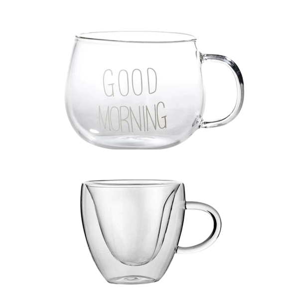 Cocktail Coffee Tea Mug Drink Dessert Breakfast Milk Cup Drinkware Set