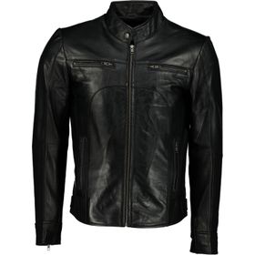 Men's Black Slim Fit Classic Leather Jacket | Shop Today. Get it ...
