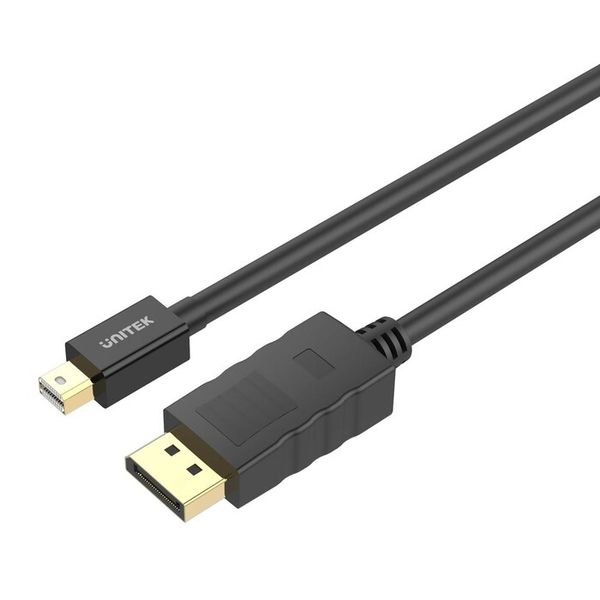 2m 4K 60Hz Mini DisplayPort to DisplayPort 1.2 Cable