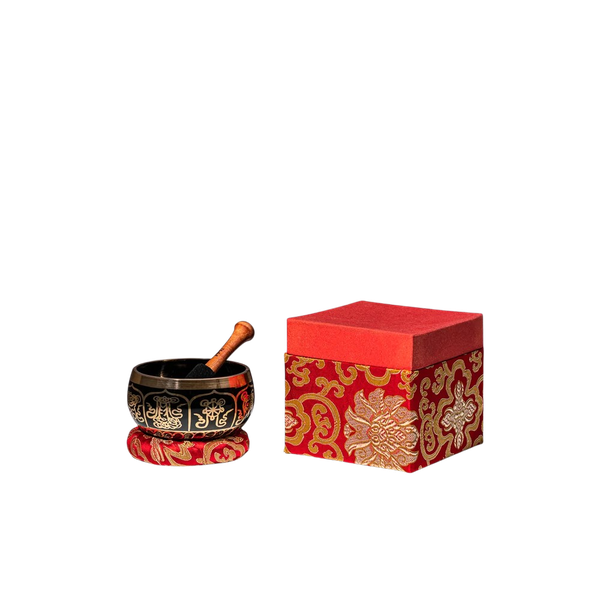 MEINL Sonic Energy Ornamental Series Singing Bowl 400g Red Gift Box