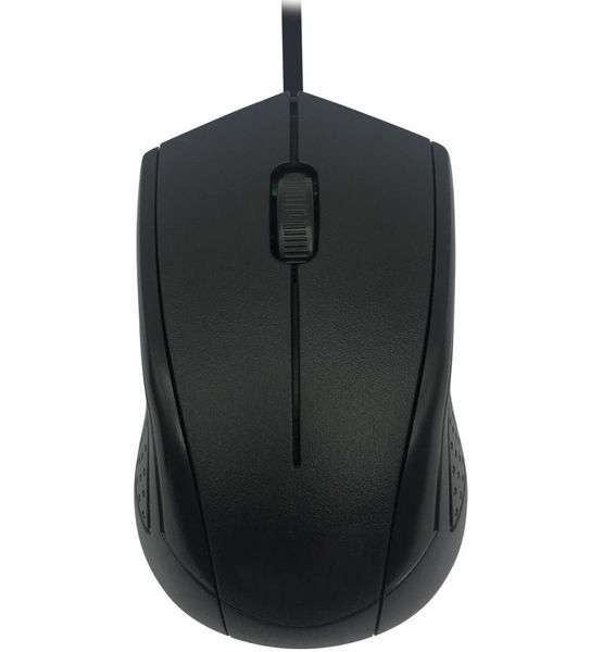 PTech USB Wired Mouse 1000 DPI Black