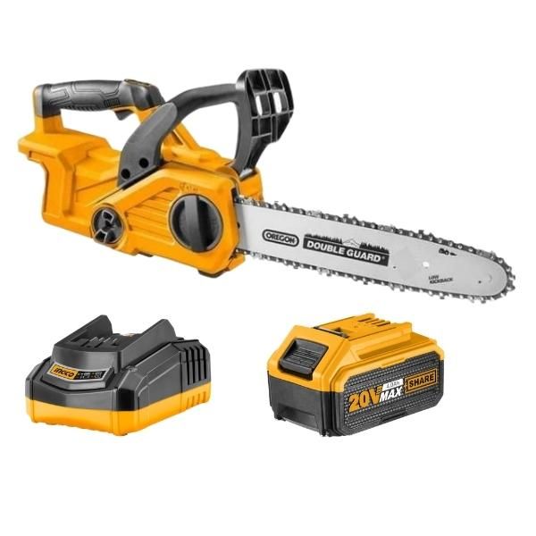 Ingco - Cordless Chain Saw With Battery (4.0Ah) image