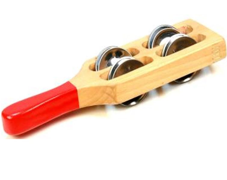 Bell Rhythm Clapper Music Instrument - 4 Bell