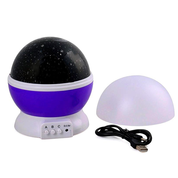 Dream Rotating Projection Lamp Star Master - Purple