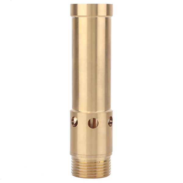 Thick Copper Straight Fountain Nozzle Landscaping Fountain Spray Head