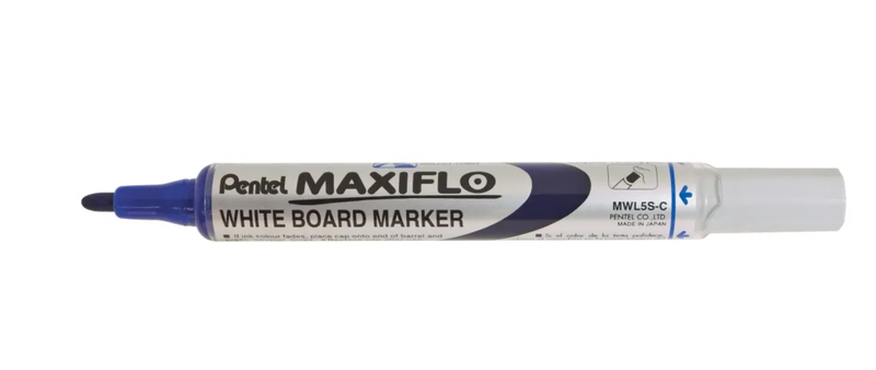 Maxiflo White Board Marker - Blue X 2 image