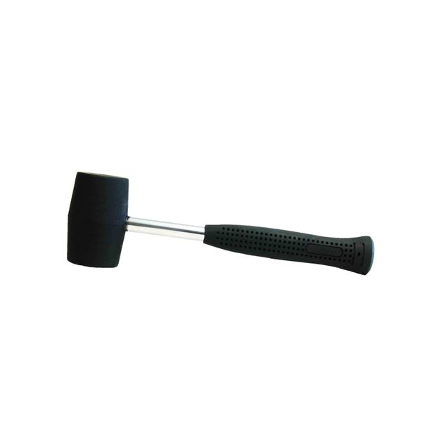 Rubber Mallet - Tube Steel Handle - 16oz