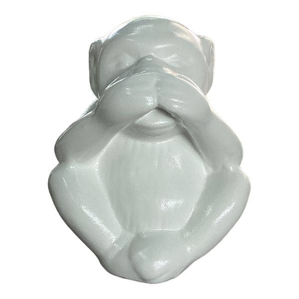 Decor Ornament 12x9x7cm Monkey Speak No Evil