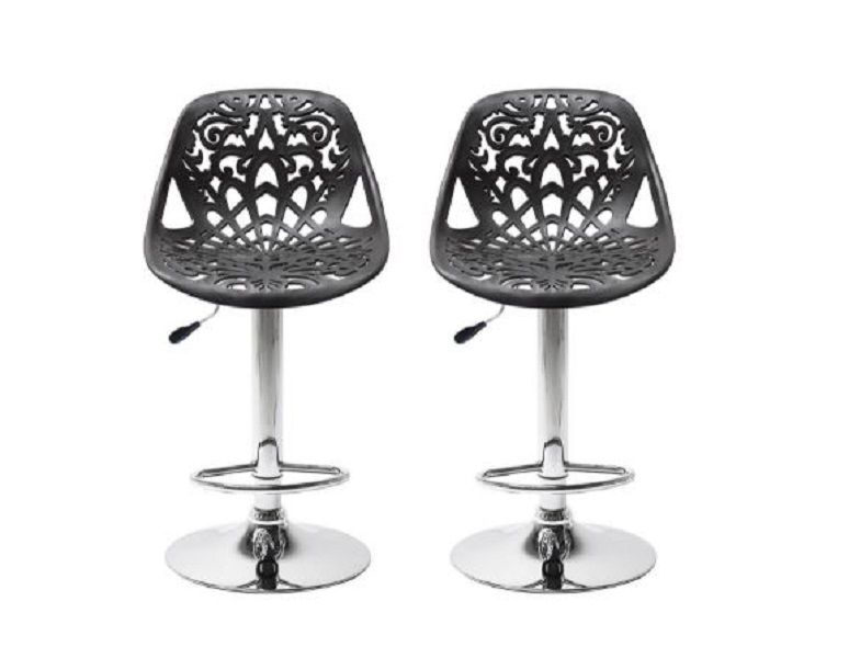 Reena Floral Barstool / Patio stools - Set of 2