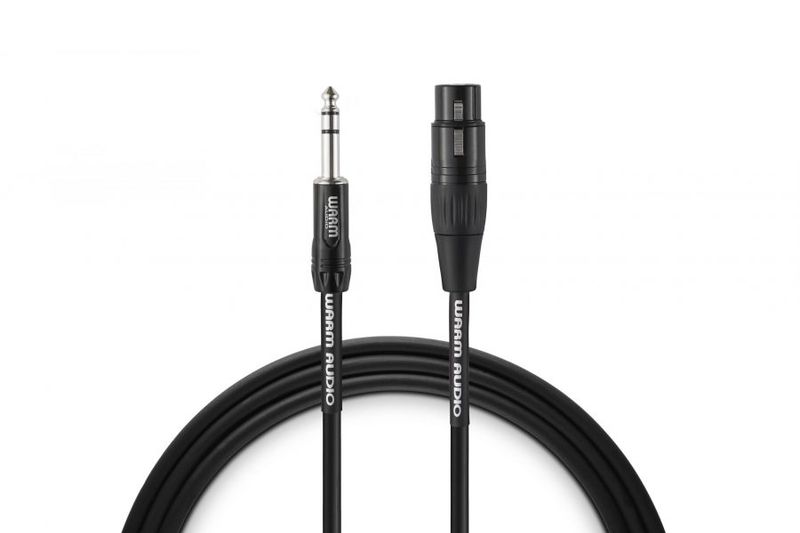 Warm Audio XLR Female to TRS Cable - 1.8m