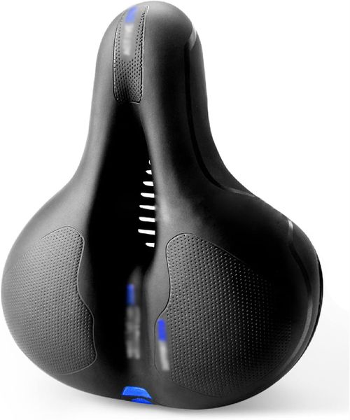 Comfortable Bike Seat, with Rear Lights Bike Seat/saddle