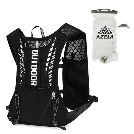 Hydration Running Vest with 1.5L Water Bladder for Hiking Backpack Image