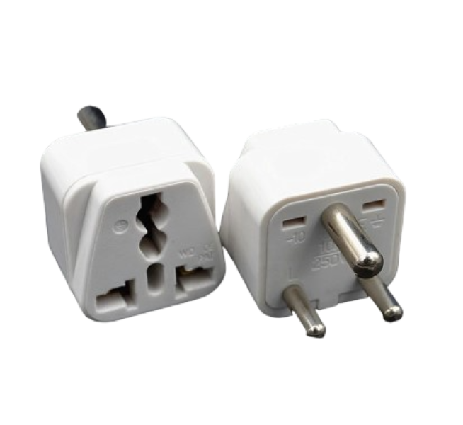 Universal US/UK/AU To EU AC Power Adapter 3 Pins 2Piece | Shop Today ...