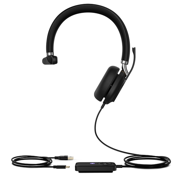 Yealink Mono Headset With USB And Bluetooth