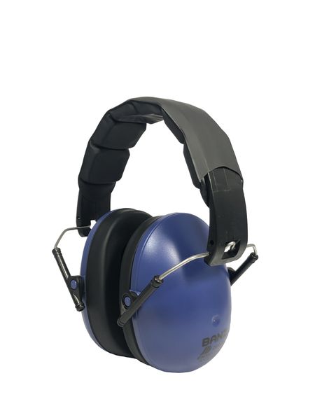 Banz Kidz Earmuffs - for ages 3 to 10 years+ - Navy