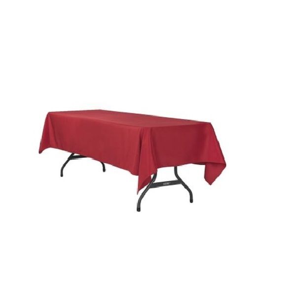 Burgundy Tablecloth Short