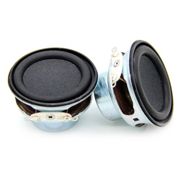 2 Pcs Audio Speaker 4 6W 40Mm 1.5 Inch Bass Multimedia Speaker