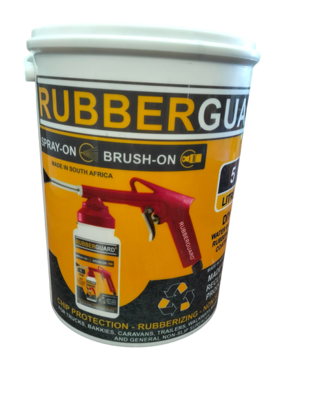 Rubberguard - Ruberrized Coating Spray/Brush On 5L - White