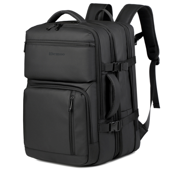 iDemoo OSTRAVA Premium EXPANDABLE Laptop Backpack with USB Charging Port