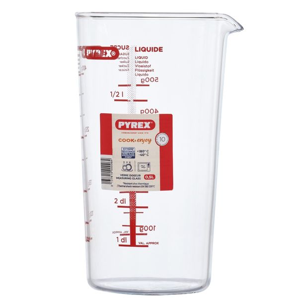 Pyrex - Measuring Jug No Handle (500 ml)