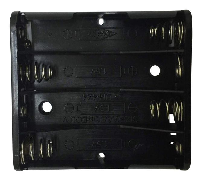 Multicomp Pro (PE000011) Battery Holder, Panel Mount, AAA x 4
