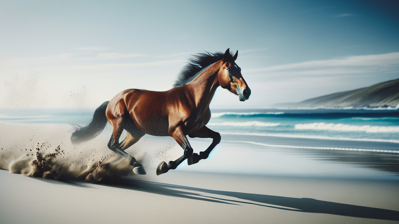 Canvas Wall Art Decor - Horse Fury Artwork