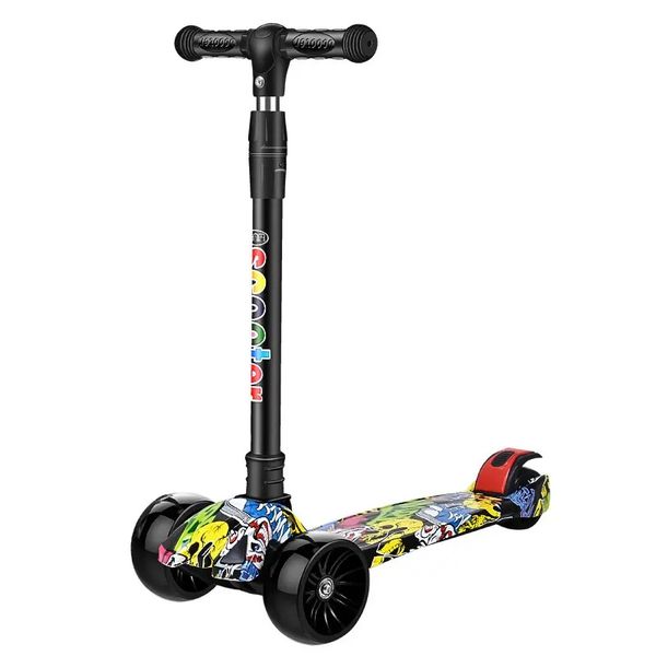 Foldable 3-Wheel Kids Kick Scooter