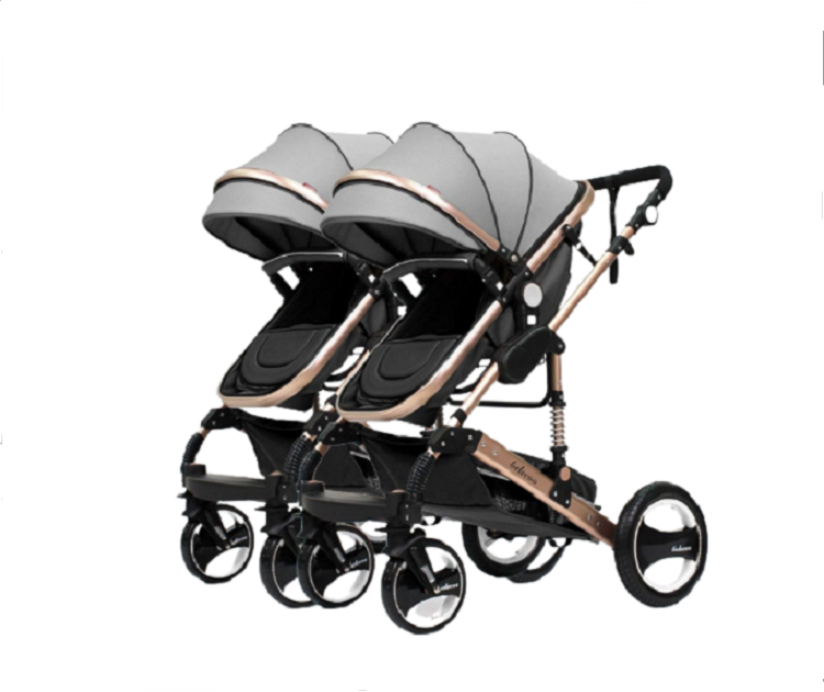 Belecoo Twin Baby Stroller Grey Buy Online in South Africa