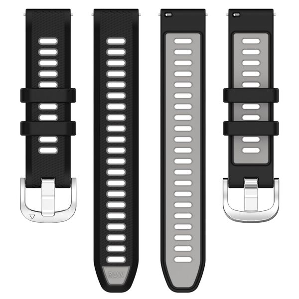 18mm Two-Tone Quick Release Replacement Strap Compatible With Garmin