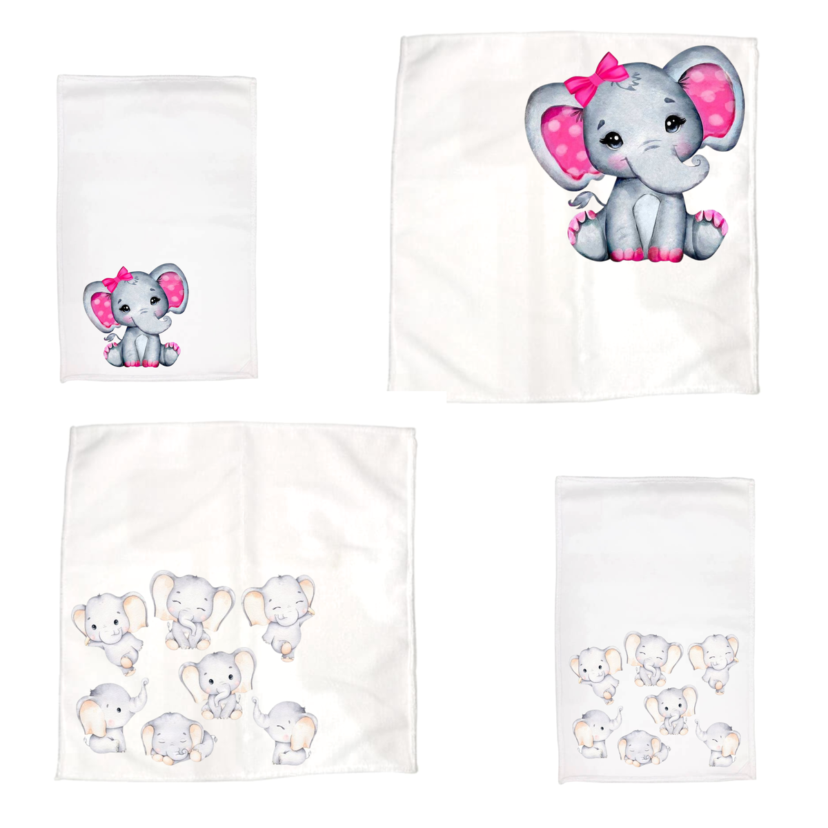 Baby Elephants Burp Cloth Set Shop Today. Get it Tomorrow