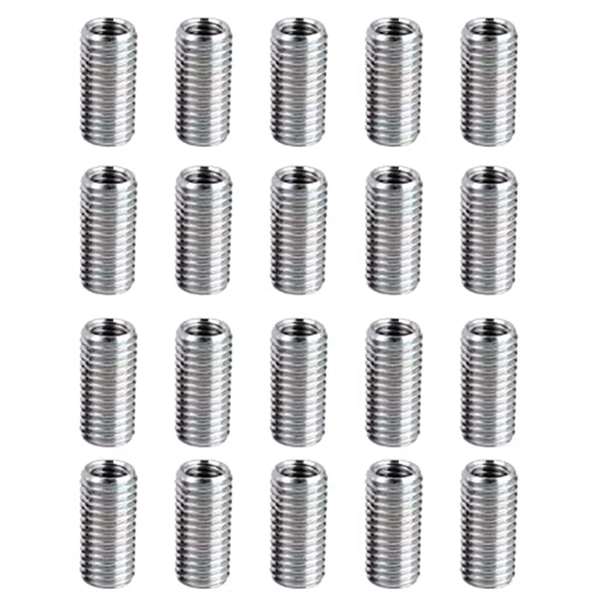 20 Pieces Thread Reducing Nuts, M8 Male to M6 Female Thread Screw Sleeve