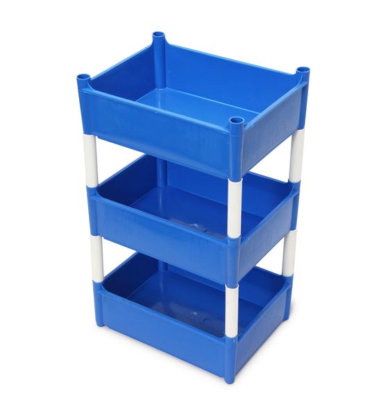 Jolly Toy Stacker 3 Tier (Bubble Blue)