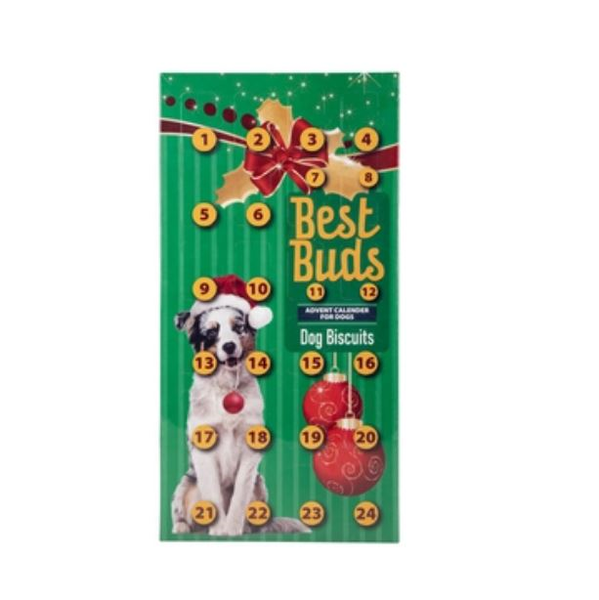 Dog Pet Christmas Advent 24 Day Biscuit Calendar