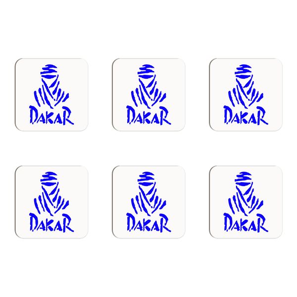 Dakar Coasters - Blue - Set of 6