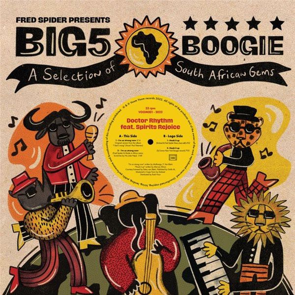 Doctor Rhythm ft. Spirits Rejoice - Big 5 Boogie (12" Vinyl, SA Gems)