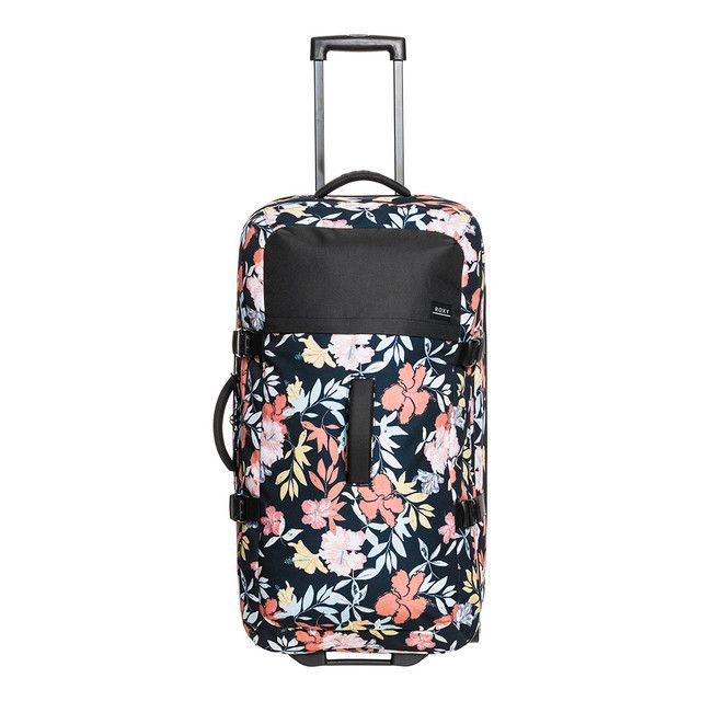 Roxy Womens Fly Away Too Suitcase Anthracite Island Vibes Buy