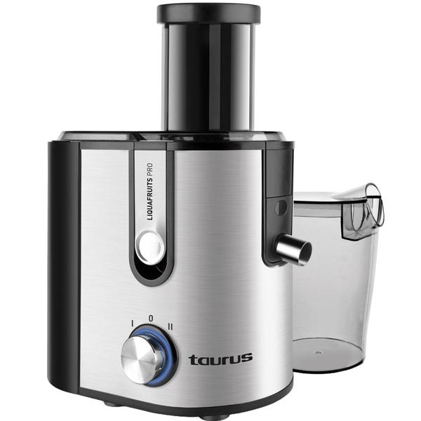 Taurus Juice Extractor Stainless Steel Brushed 800W "Liquafruits Pro
