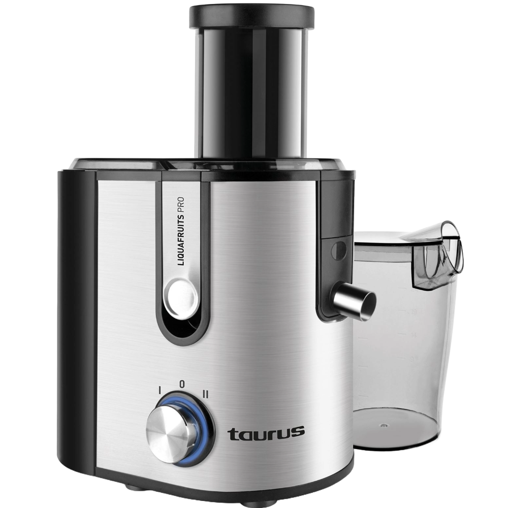 Taurus Juice Extractor Stainless Steel Brushed 800W "Liquafruits Pro"