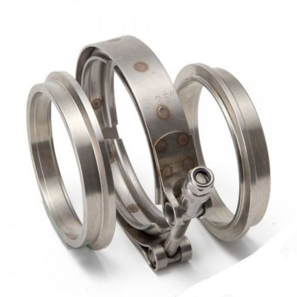 V-Band Clamp with 2 Flange's 101mm Stainless Steel