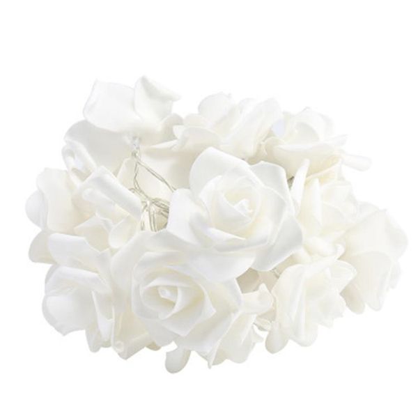 Artificial Flower Rose Fairy Lights