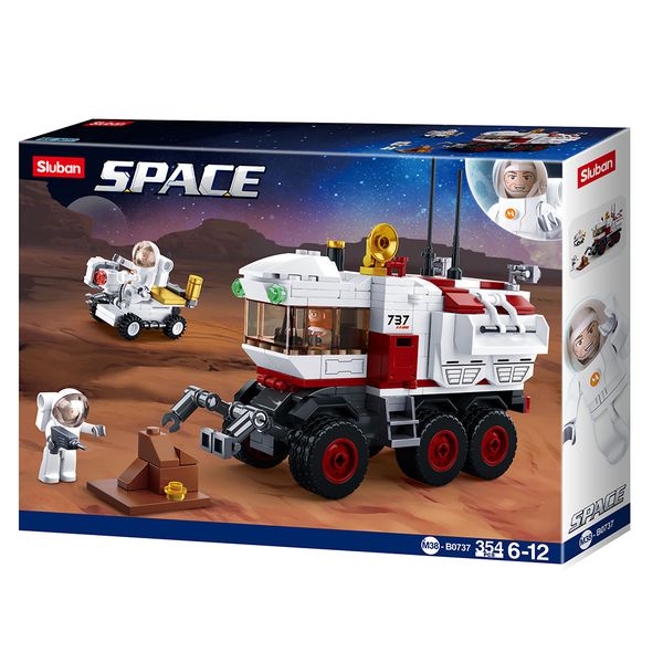 Sluban Building Set: Space Mars Rover - 354 Pieces