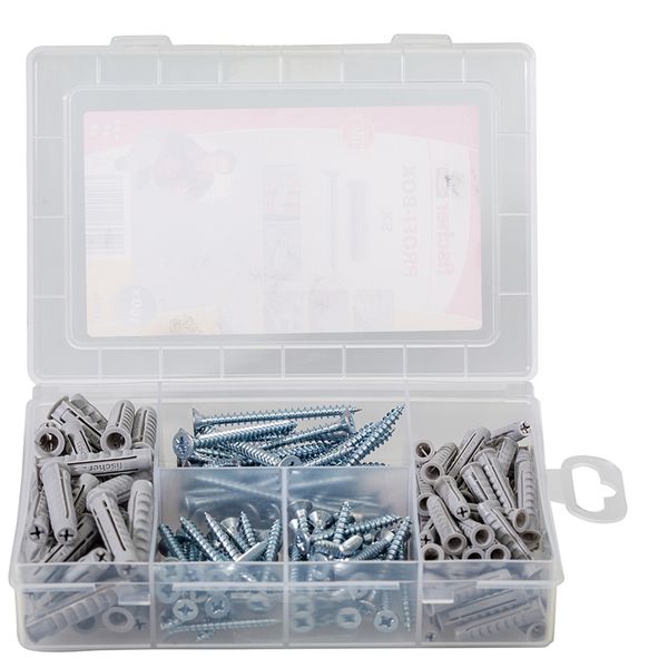 Fischer SX Profi Box and Screws 160 Piece