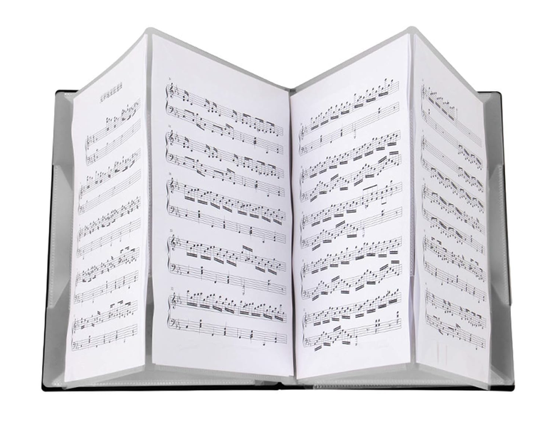 Hobby 40 Sheets Music A4 Band Folder 4-Sided Spread Music File - 32cm