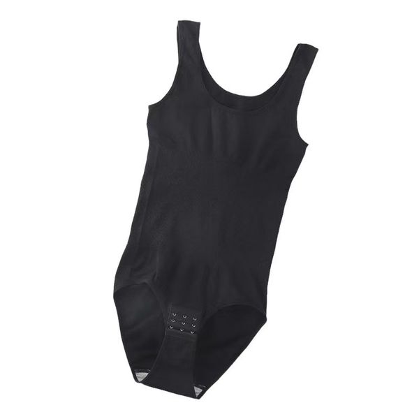 Seamless Plus Size Wide-Strap Shapewear - Women's Tummy Control Bodysuit