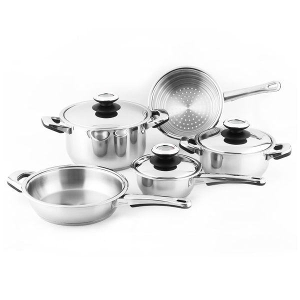 Bastille 8PC Corden Bleu / 18/10 Stainless Steel Pot Set