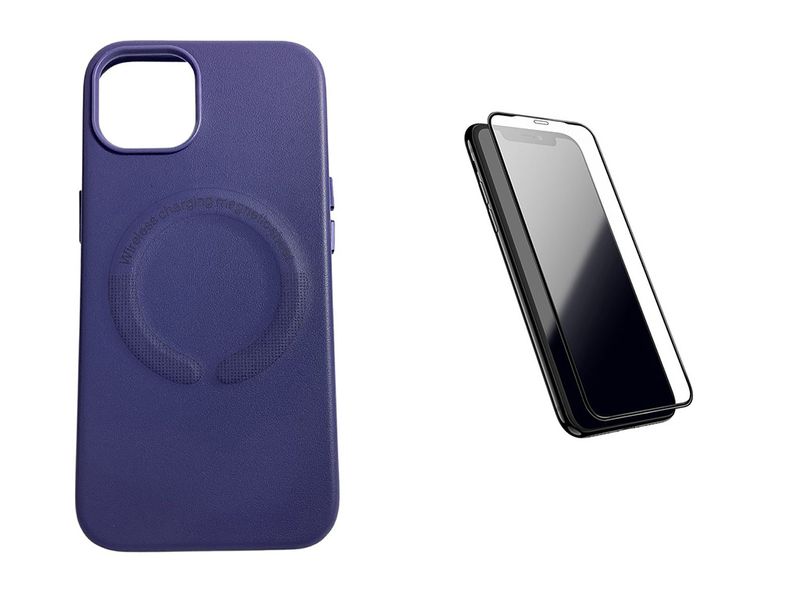 Set of 2 Magnetic case/ screen glass for iPhone 12 / 12 Pro / 12 ProMax
