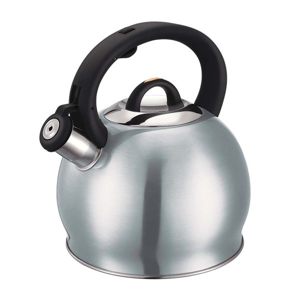 Berlinger Haus 3L Stainless Steel Whistling Kettle - Black Vintage