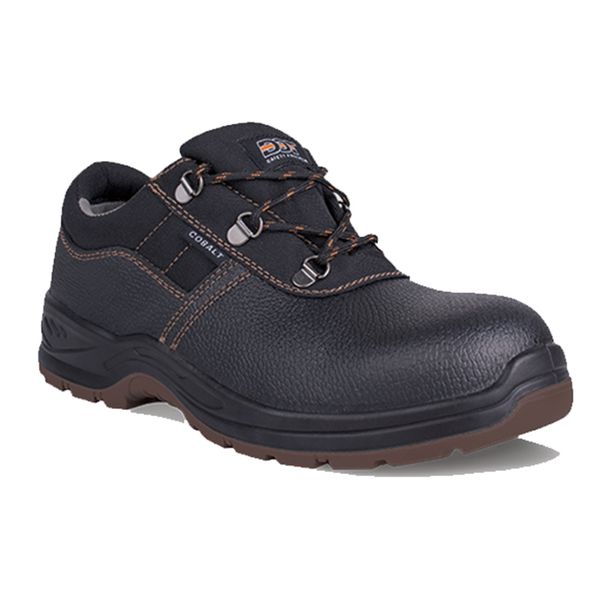 DOT Cobalt Safety Shoe Oil/Acid Steel Toe Black