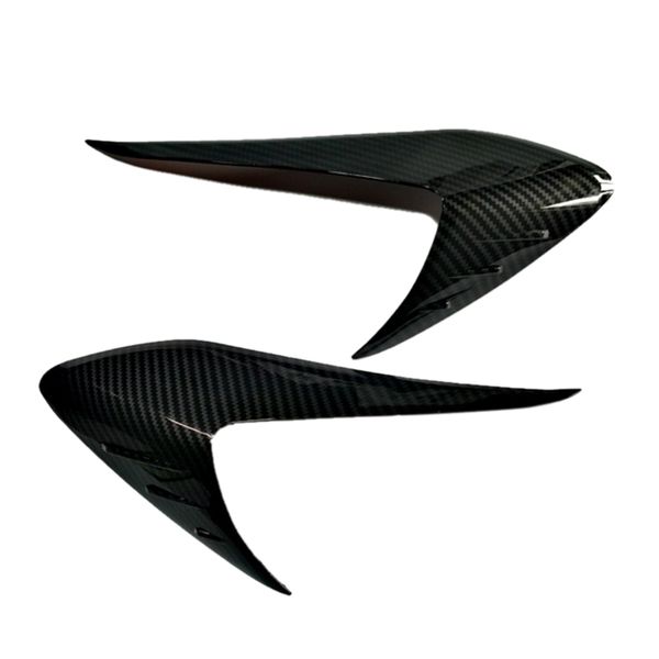 Car Styling ABS Headlight Eyebrow Decorative Cover Sticker Trim